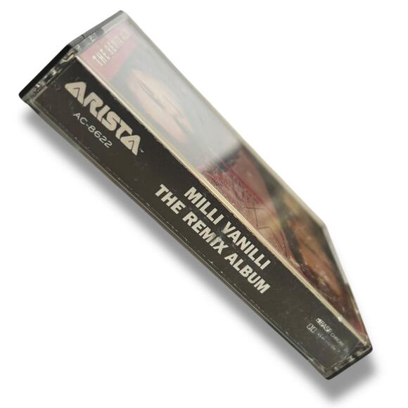 Milli Vanilli – The Remix Album Cassette Tape – 1990 Arista – Vintage Pop Dance - Picture 3 of 5